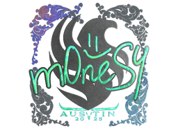 Sticker | m0NESY (Holo) | Austin 2025