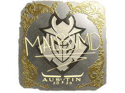 Sticker | malbsMd (Gold) | Austin 2025
