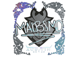 Sticker | malbsMd (Holo) | Austin 2025