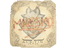 Sticker | malbsMd | Austin 2025