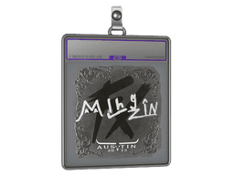 Sticker Slab | mlhzin (Foil) | Austin 2025