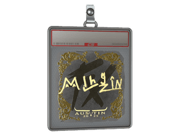 Sticker Slab | mlhzin (Gold) | Austin 2025