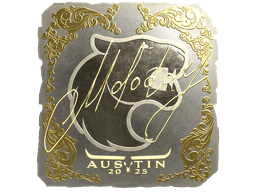 Sticker | molodoy (Gold) | Austin 2025