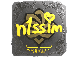Sticker | n1ssim (Foil) | Austin 2025
