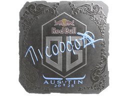 Sticker | nicoodoz (Foil) | Austin 2025