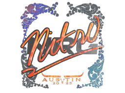 Sticker | nitr0 (Holo) | Austin 2025