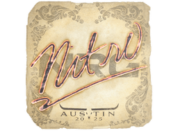 Sticker | nitr0 | Austin 2025