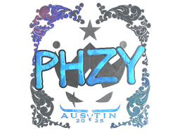 Sticker | phzy (Holo) | Austin 2025