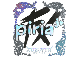 Sticker | piriajr (Holo) | Austin 2025