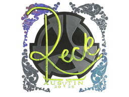 Sticker | reck (Holo) | Austin 2025
