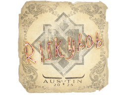 Sticker | riskyb0b | Austin 2025