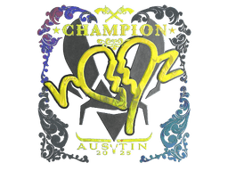 Sticker | ropz (Holo, Champion) | Austin 2025