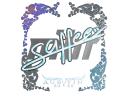Sticker | saffee (Holo) | Austin 2025