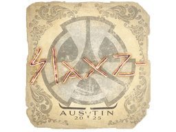 Sticker | slaxz- | Austin 2025