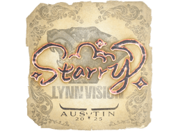 Sticker | Starry | Austin 2025