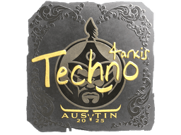 Sticker | Techno4K (Foil) | Austin 2025