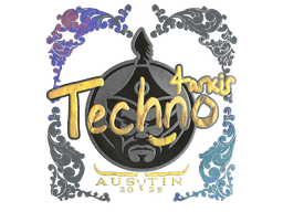 Sticker | Techno4K (Holo) | Austin 2025