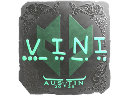 Sticker | VINI (Foil) | Austin 2025