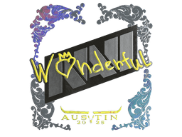 Sticker | w0nderful (Holo) | Austin 2025