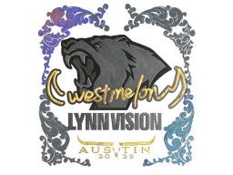 Sticker | westmelon (Holo) | Austin 2025