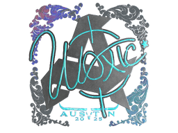 Sticker | woxic (Holo) | Austin 2025