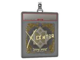 Sticker Slab | Xant3r (Gold) | Austin 2025