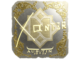 Sticker | Xant3r (Gold) | Austin 2025