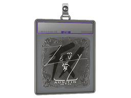 Sticker Slab | zevy (Foil) | Austin 2025
