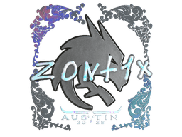 Sticker | zont1x (Holo) | Austin 2025
