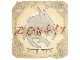 Sticker | zont1x | Austin 2025