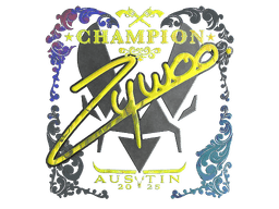 Sticker | ZywOo (Holo, Champion) | Austin 2025