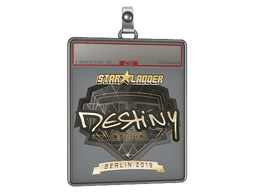 Sticker Slab | DeStiNy (Gold) | Berlin 2019