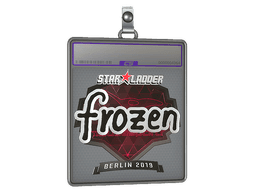 Sticker Slab | frozen (Foil) | Austin 2025