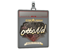 Sticker Slab | ottoNd (Gold) | Berlin 2019