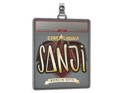 Sticker Slab | SANJI (Gold) | Berlin 2019