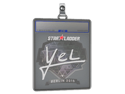 Sticker Slab | yel | Berlin 2019