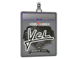 Sticker Slab | yel (Foil) | Berlin 2019