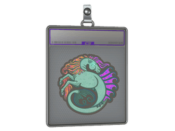Sticker Slab | Hippocamp (Holo)
