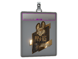 Sticker Slab | Misfits Gaming (Gold) | Boston 2018