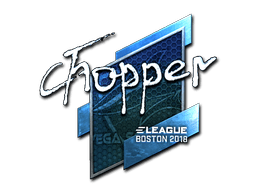 chopper (Foil) | Boston 2018