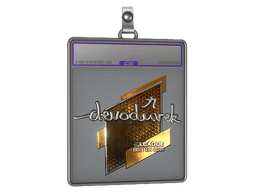 Sticker Slab | devoduvek (Foil) | Boston 2018