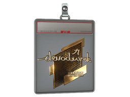 Sticker Slab | devoduvek (Gold) | Boston 2018