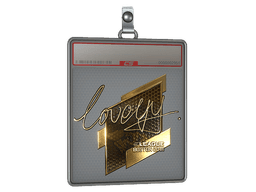 Sticker Slab | LoveYY (Gold) | Boston 2018