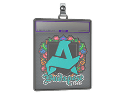 Sticker Slab | Aurora (Embroidered) | Budapest 2025