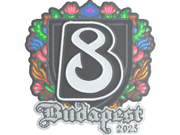 Sticker | B8 (Embroidered) | Budapest 2025