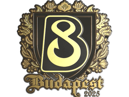 Sticker | B8 (Gold) | Budapest 2025