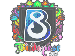 Sticker | B8 (Holo) | Budapest 2025