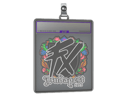 Sticker Slab | Fluxo (Embroidered) | Budapest 2025
