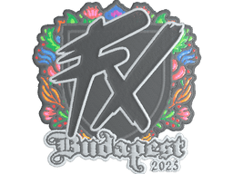 Sticker | Fluxo (Embroidered) | Budapest 2025