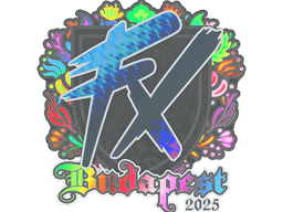 Sticker | Fluxo (Holo) | Budapest 2025